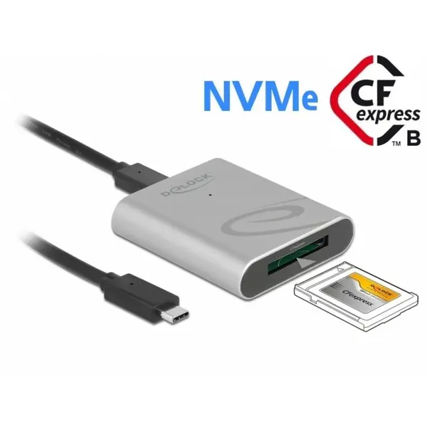 Delock Cititor USB-C pentru carduri de memorie CFexpress 2.0, Delock 91751