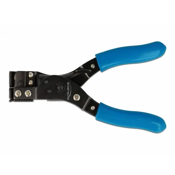 Delock Cleste pentru strangerea si taierea bridelor de plastic 9mm x 2.3mm, Delock 86828