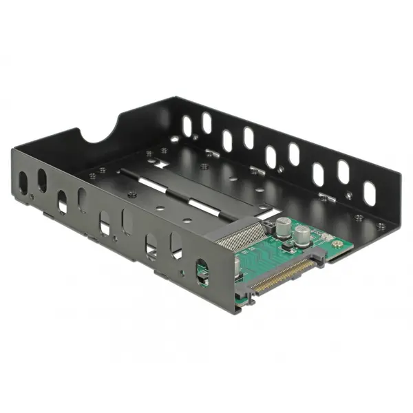 Delock Convertor U.2 SFF-8639 la U.2 SFF-8639 cu frame 3.5, Delock 63956