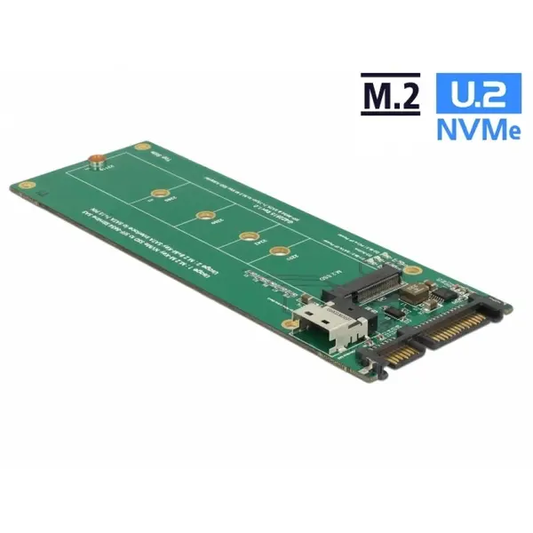 Delock Convertor U.2 SFF-8654/SATA la M.2 Key M, Delock 63953