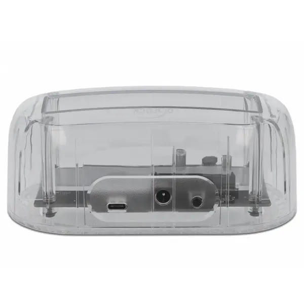 Delock Docking Station USB-C 3.0 pentru 1 x SATA 2.5/3.5 HDD / SSD transparent, Delock 64089
