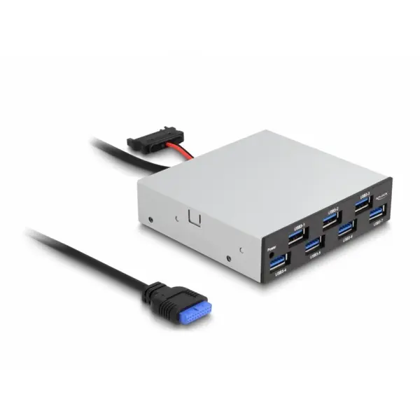 Delock Front panel 3.5 la 7 x USB 3.0-A, Delock 64207