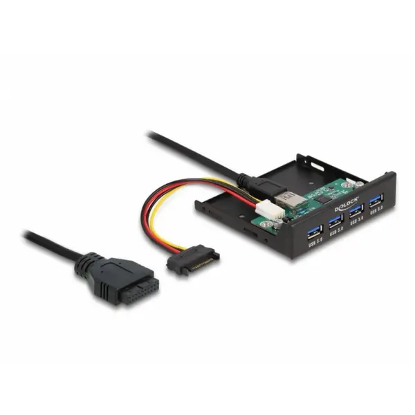 Delock Front panel 3.5 USB 3.2 Gen1 cu 4 x USB-A, Delock 64166