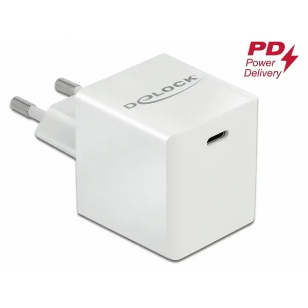 Delock Incarcator priza 1 x USB-C PD 3.0 compact 40W, Delock 41446