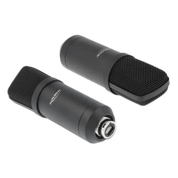 Delock Microfon profesional USB pentru podcasting si jocuri, Delock 66300