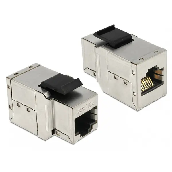 Delock Modul Keystone Delock 86166, mufa RJ45 la mufa RJ45, Cat.6A