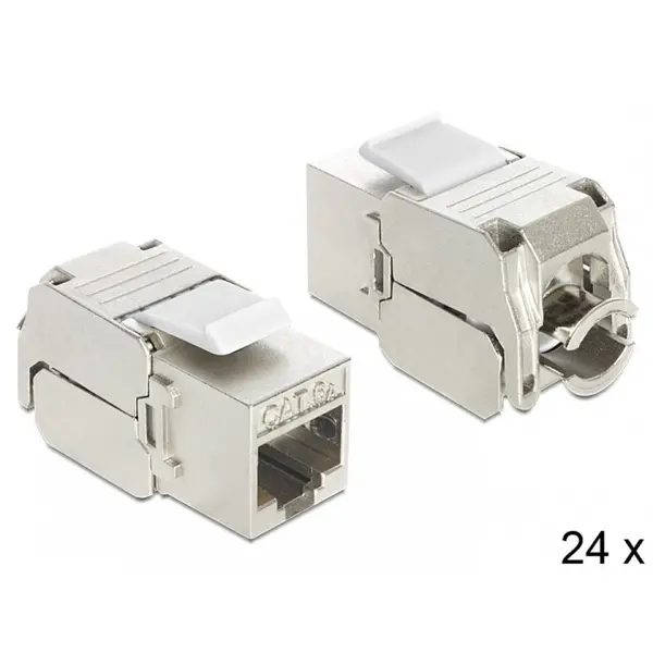 Delock Module keystone RJ45 > LSA Cat.6A 24 buc/cutie, Delock 86405