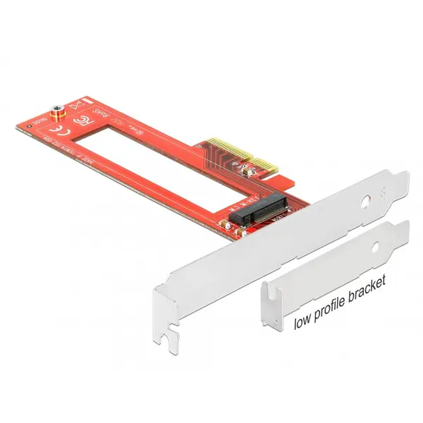Delock PCI Express cu un slot M.3 / NF1 LPFF, Delock 90401