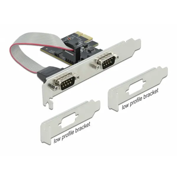 Delock PCI Express la 2 x Serial RS-232, Delock 90001
