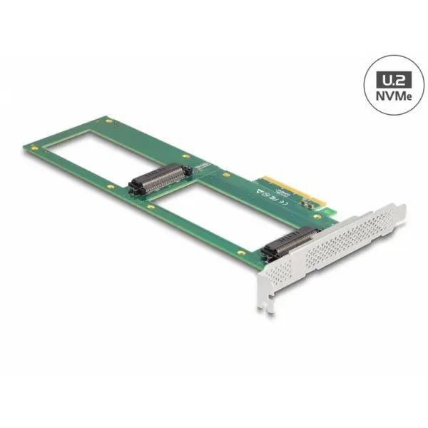 Delock PCI Express la 2 x U.2 NVMe SFF-8639 interne - Bifurcation, Delock 90091