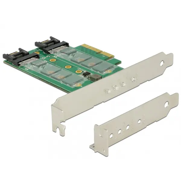 Delock PCI Express la 3 x slot M.2 Low Profile Form Factor, Delock 89518