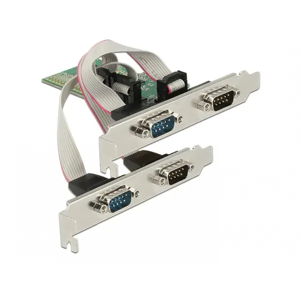 Delock PCI Express la 4 x Serial RS-232, Delock 89557