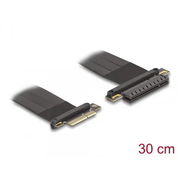 Delock Riser Card PCI Express 3.0 x4 la x8 + cablu 30cm, Delock 81497