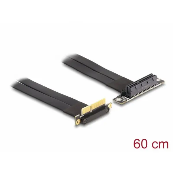 Delock Riser card PCI Express x4 unghi 90 grade + cablu 60cm, Delock 88045