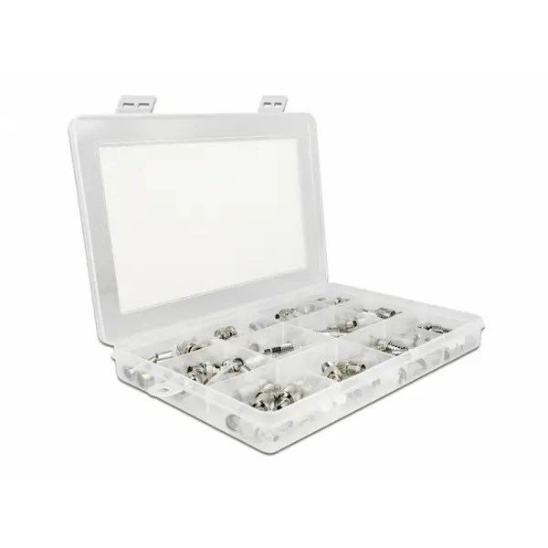 Delock Set 70 conectori BNC/TNC/F 75 Ohm, Delock 66811