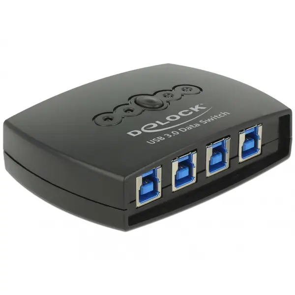 Delock Sharing Switch USB 3.0 4 PC x 1 periferica, Delock 87724