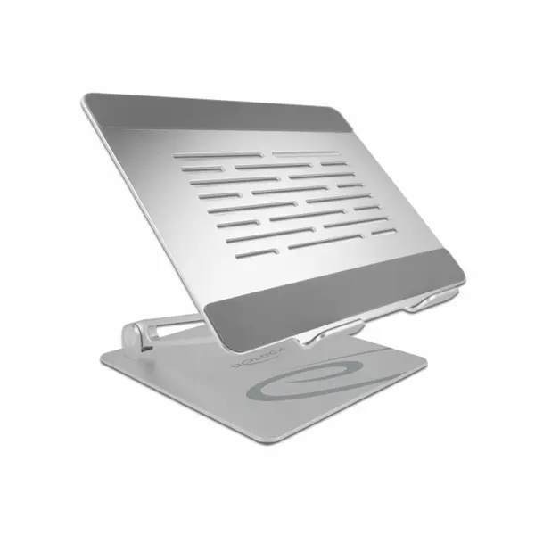 Delock Stand reglabil din aluminiu pentru tableta si laptop, Delock 18414