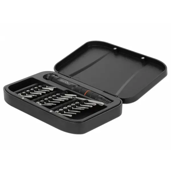 Delock Trusa Delock 64066, 23 piese pentru computer/smartphone, Negru