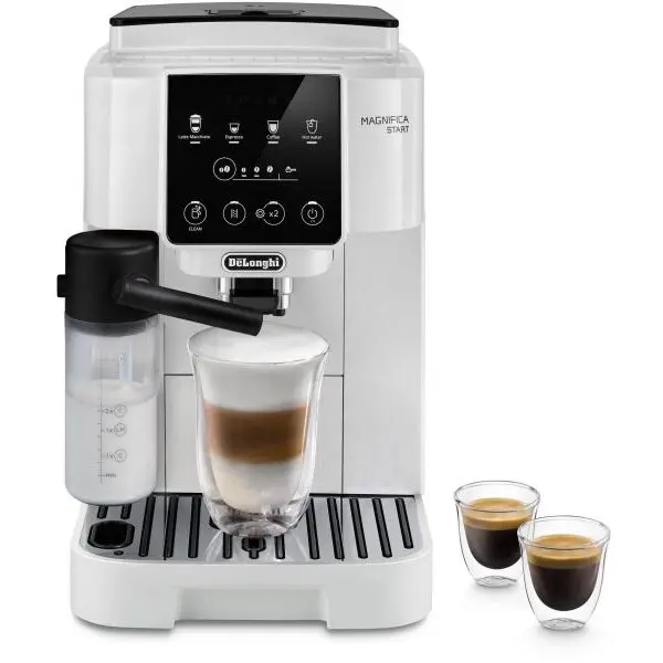 Delonghi Espressor Automat DE LONGHI Magnifica Start ECAM220.61.W, 1.8l, 1450W, 15 bar, Alb-Negru