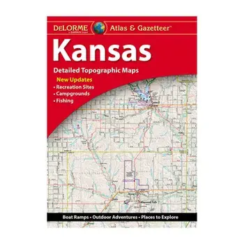 Delorme Atlas & Gazetteer: Kansas/Rand Mcnally