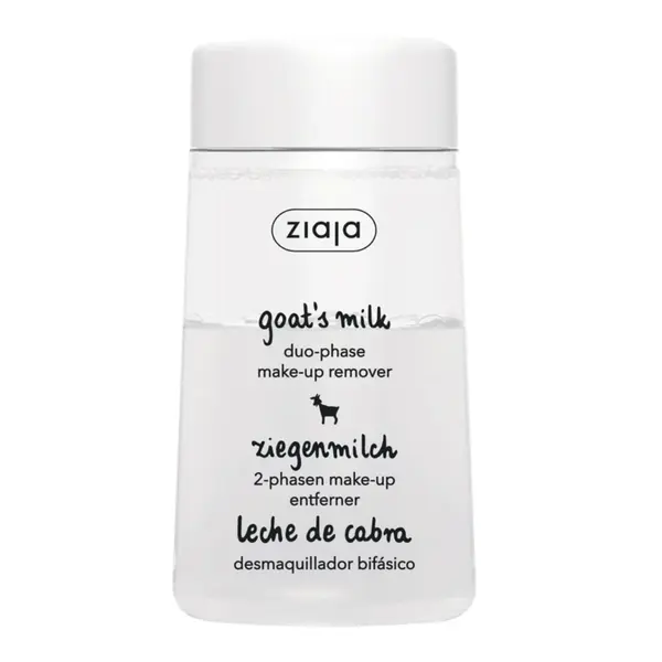 Demachiant bifazic cu proteine din lapte de capra si ulei de ricin, 120 ml, Ziaja