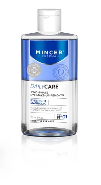 Demachiant bifazic pentru ochi si buze Daily Care 01, 150ml, Mincer Pharma