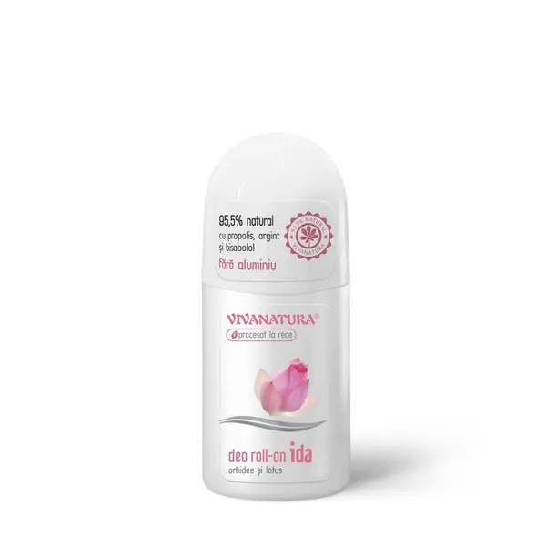 Deo roll-on natural IDA Orhidee si Lotus, 50 ml – Leonard Radutz Formula