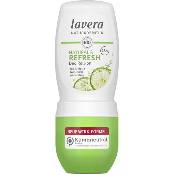 Deo Roll-on natural si refresh cu lime bio - 50 ml