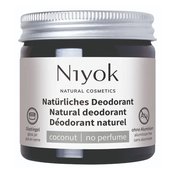 Deodorant crema fara parfum, 40ml, Niyok