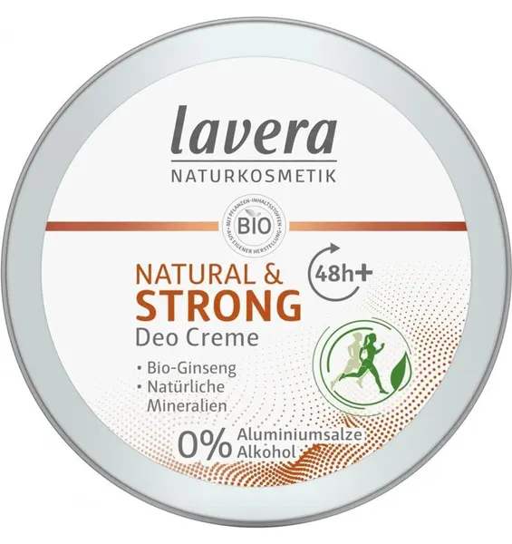 DEODORANT CREMA NATURAL & STRONG, 50 ML