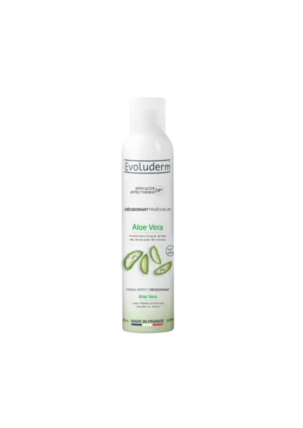 Deodorant cu aloe vera 24H, 200ml, Evoluderm