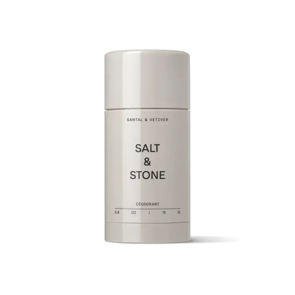 Deodorant cu Santal si Vetiver Extra Strength, 75g, Salt & Stone