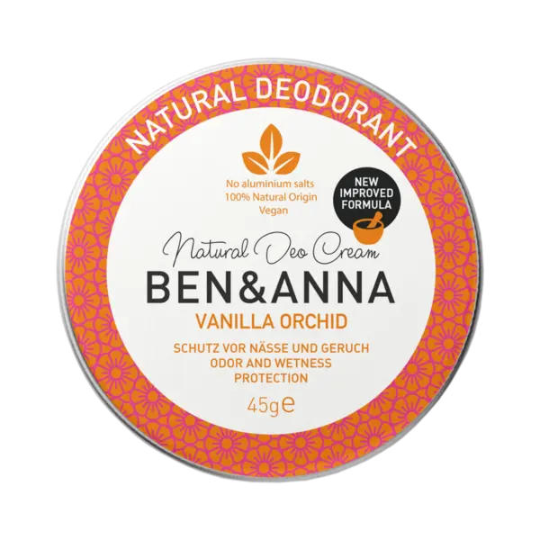 Deodorant natural crema Vanilla Orchid, 45g, Ben&Anna