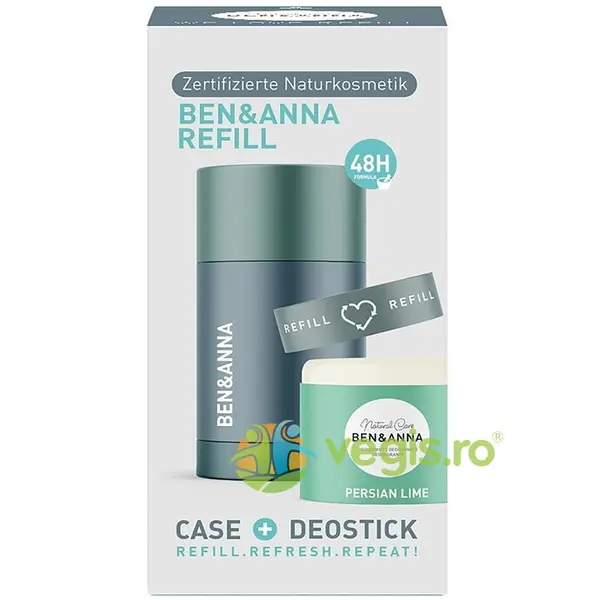 Deodorant Natural Persian Lime Refill 40g
