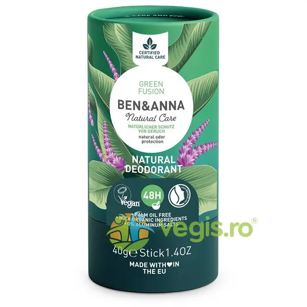 Deodorant Natural Stick Green Fusion 40g