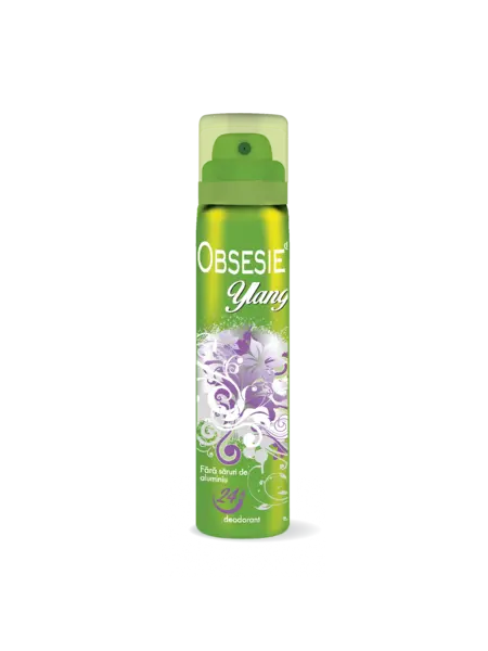 Deodorant Parfum Obsesie Ylang 24h Note Dulci Florale, 75 Ml