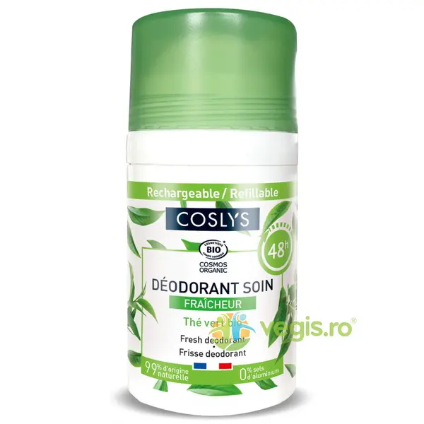 Deodorant Proaspat cu Parfum de Ceai Verde si Menta Bio 50ml