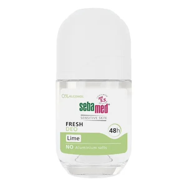 Deodorant roll-on 24H Lime, 50 ml, Sebamed