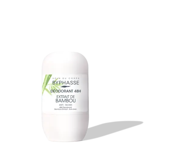 Deodorant roll-on 48h cu extract de bambus, 50ml, Byphasse