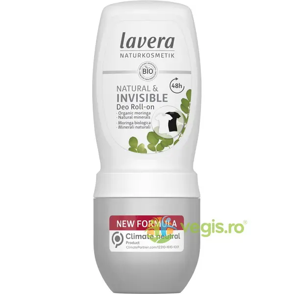 Deodorant Roll-On 48h Natural Invisible 50ml