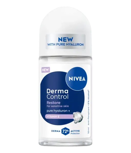Deodorant roll-on pentru femei Derma Control Restore, 50ml, Nivea