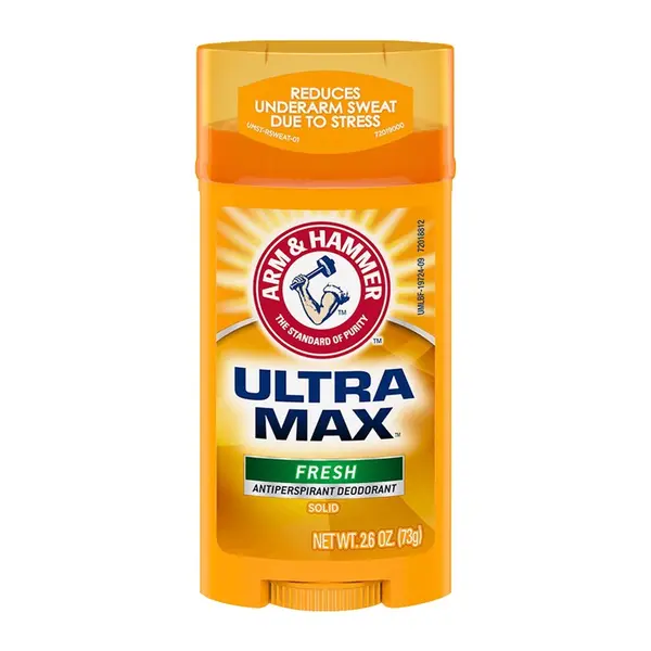 Deodorant solid invizibil, Arm & Hammer, UltraMax Fresh, Antiperspirant, Control miros, Fără urme, 73 g