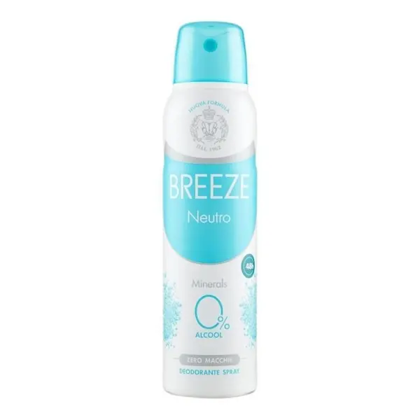 Deodorant Spray Breeze, Neutro, fara Alcool, 150 ml