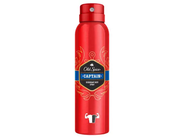 Deodorant spray Captain, 150ml, Old Spice