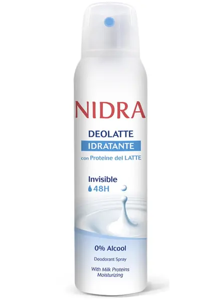 Deodorant spray cu proteine din lapte, 150ml, Nidra