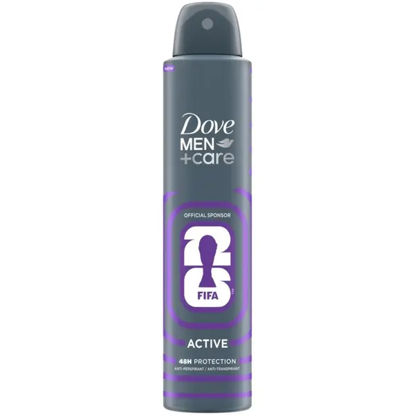 Deodorant Spray Dove Men Active Fifa, 200 ml