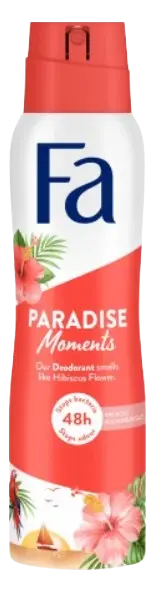 Deodorant spray Paradis Moment, 150ml, Fa