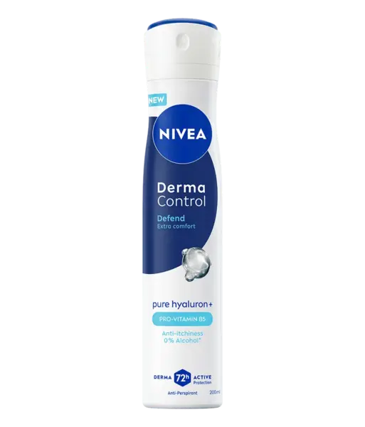 Deodorant spray pentru femei Derma Control Defend, 200ml, Nivea