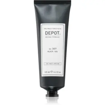 DEPOT 300 HAIR STYLING NO. 307 BLACK GEL styling gel pentru părul închis la culoare