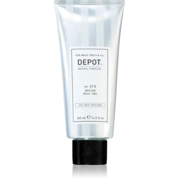 DEPOT 300 HAIR STYLING NO. 313 MEDIUM HOLD GEL gel de par pentru fixare și formă 200 ml